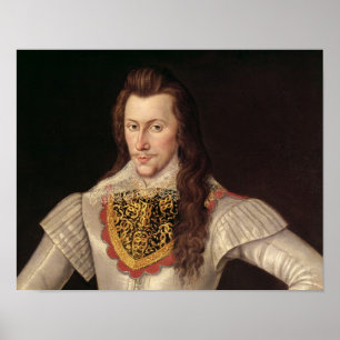 Póster Retrato de Henry Wriothesley 3er Earl
