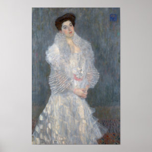 Póster Retrato de Hermine Gallia — Gustav Klimt (1904)