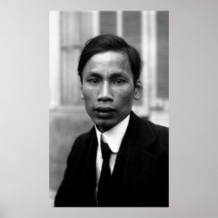 Póster Retrato de Ho Chi Minh Nguyen Ai Quoc 1921