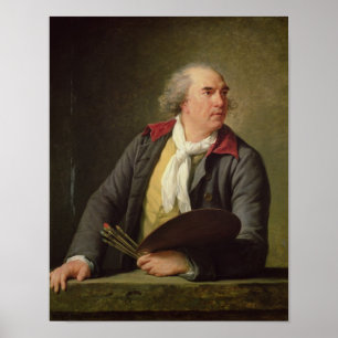 Póster Retrato de Hubert Robert 1788