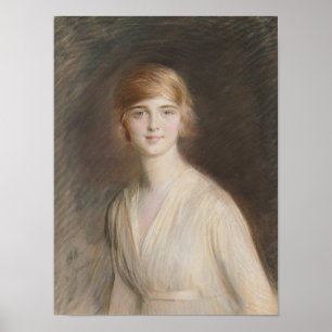 Póster Retrato de Jacoba