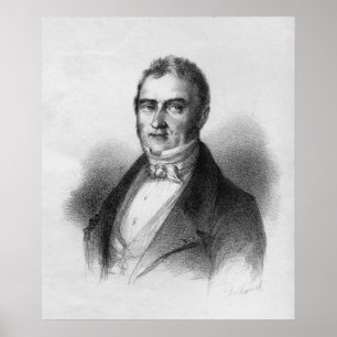 Póster Retrato de Jacques Laffitte