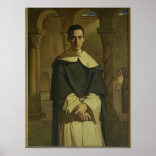 Póster Retrato de Jean Baptiste Enrique Lacordaire