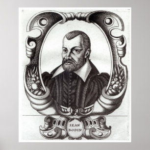Póster Retrato de Jean Bodin