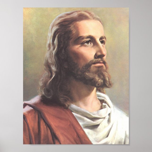 Póster Retrato de Jesús (Frente)