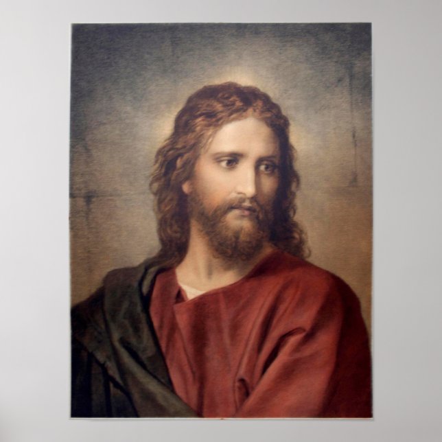 Póster Retrato de Jesús Poster (Frente)