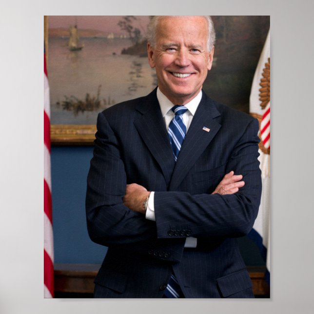 Póster Retrato de Joe Biden (Frente)