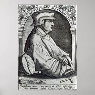 Póster Retrato de Johannes Stoffler