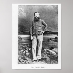 Póster Retrato de John Hanning Speke