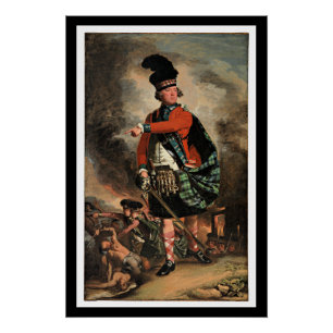 Póster Retrato de John S. Copley de Hugh Montgomerie