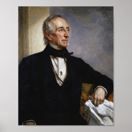 Póster Retrato de John Tyler