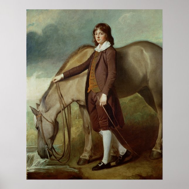 Póster Retrato de John Walter Tempest (Frente)