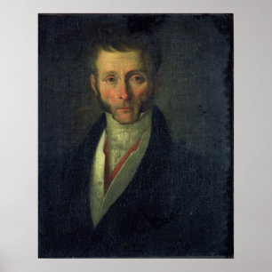 Póster Retrato de Joseph Fouche Duke de Otranto, 1813