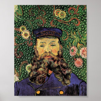 Póster Retrato de Joseph Roulin, de Van Gogh