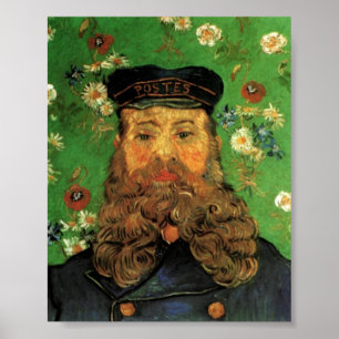 Póster Retrato de Joseph Roulin, de Van Gogh