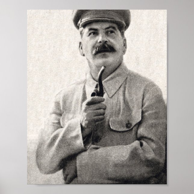 Póster Retrato de Joseph Stalin (Frente)