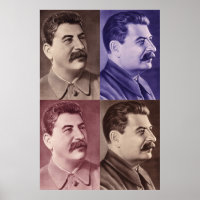 Retrato de Joseph Stalin Poster