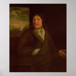 Póster Retrato de Juan Ambrosius Bach, 1685