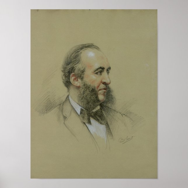 Póster Retrato de Jules Ferry (Frente)