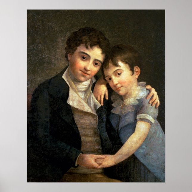 Póster Retrato de Karl Thomas y Franz Xaver (Frente)
