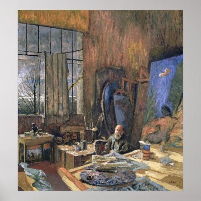 Póster Retrato de Ker-Xavier Roussel 1935 (Frente)