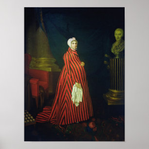 Póster Retrato de la actriz y Praskovya