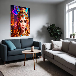 Póster Retrato de la diosa griega de Hera | Poster de art