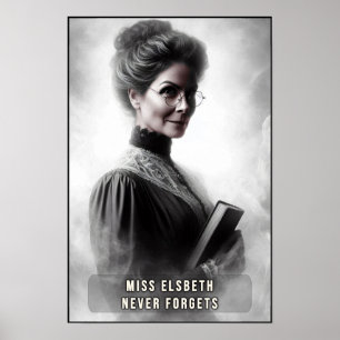 Póster Retrato de la Era Victoriana de una Directora Cree