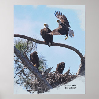 Póster Retrato de la familia SWFL E12, E13 Harriet y M15