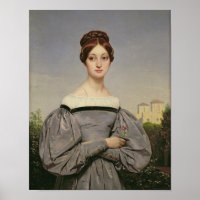 Retrato de la hija de Louise Vernet