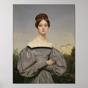 Póster Retrato de la hija de Louise Vernet del