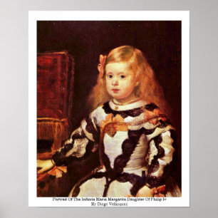 Póster Retrato De La Infanta María Margarita