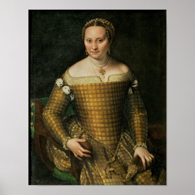 Póster Retrato de la madre del artista (Frente)