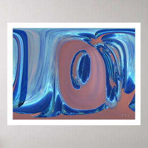 Póster Retrato De La Materia 1