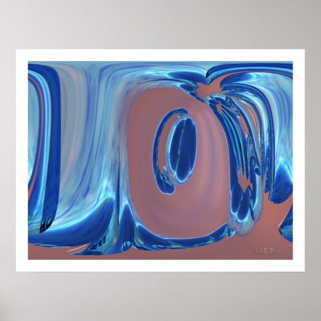 Póster Retrato De La Materia 1 (Frente)