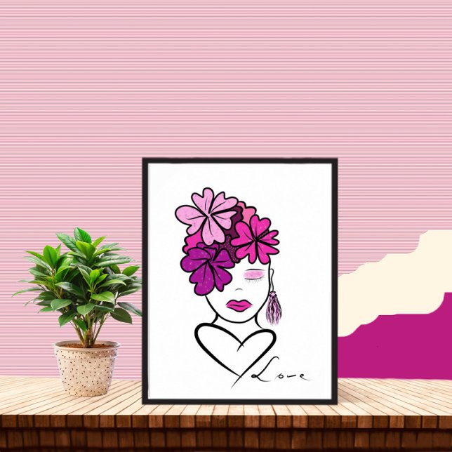 Póster Retrato de la mujer (Subido por el creador)