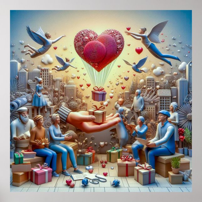 Póster Retrato de la pasión (Frente)