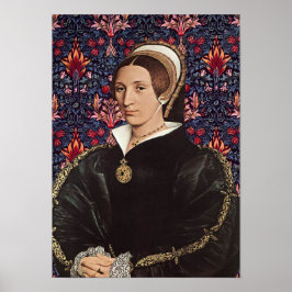 Póster Retrato de la Reina Katherine Howard de Inglaterra