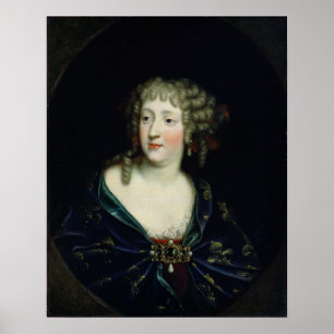 Póster Retrato de la Reina María Teresa de Francia