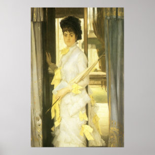 Póster Retrato de la señorita Lloyd por Tissot, retrato v