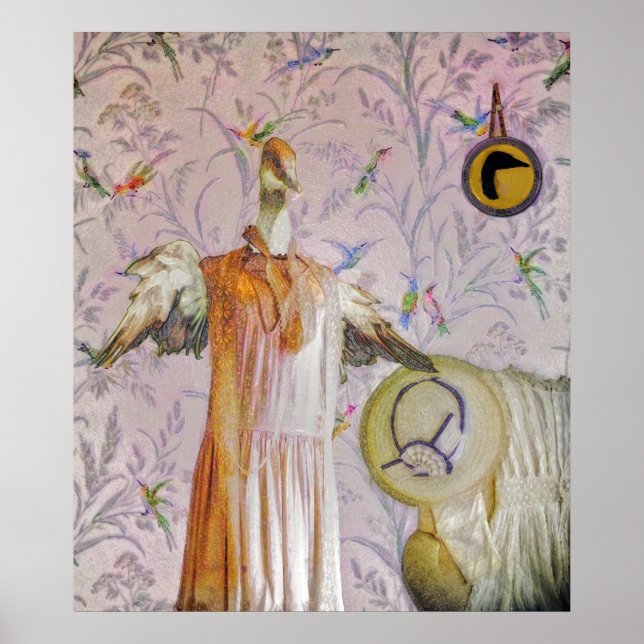 Póster Retrato de la Sra. Smew (Frente)