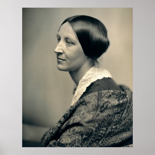 Póster Retrato de la sufragista Susan Brownell Anthony 18 (Frente)