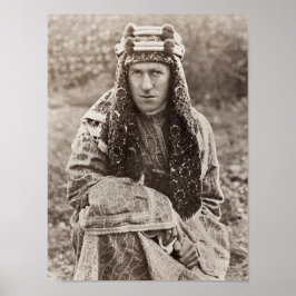 Póster Retrato de Lawrence de Arabia