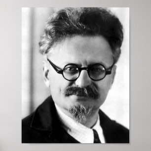 Póster Retrato de Leon Trotsky