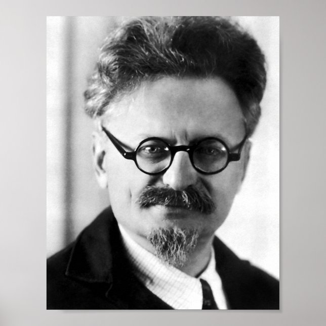 Póster Retrato de Leon Trotsky (Frente)