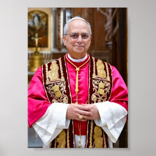 Póster Retrato de León XIV