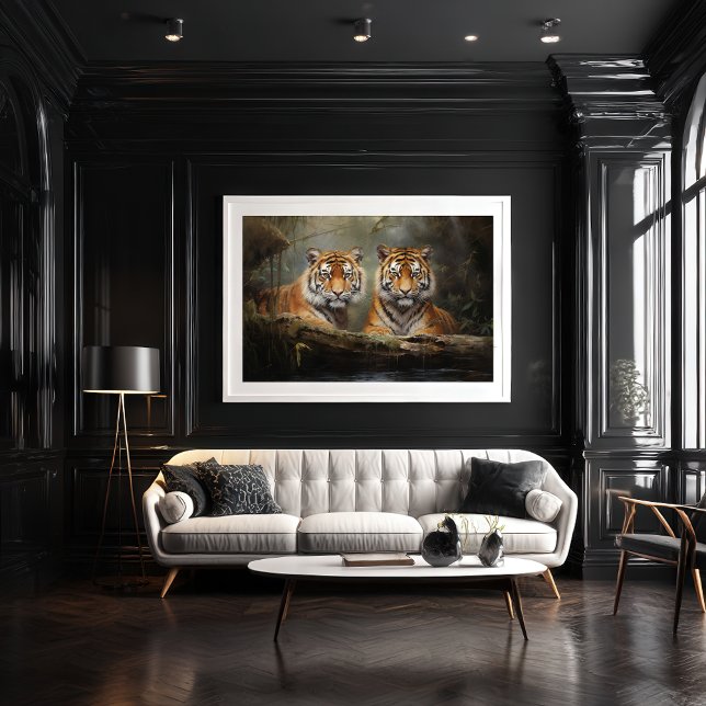 Póster Retrato de los Cubos de tigre (Subido por el creador)