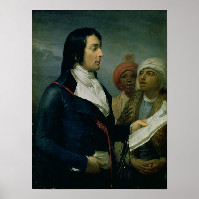 Póster Retrato de Louis-Charles-Antoine Desaix (Frente)