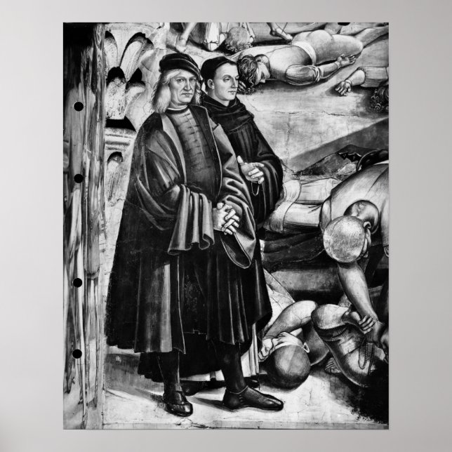 Póster Retrato de Luca Signorelli y Fra Angelico (Frente)