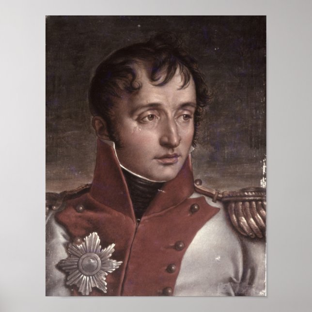 Póster Retrato de Luis Bonaparte (Frente)